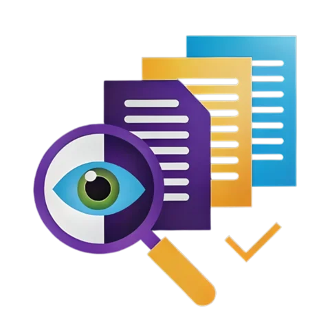 Icône violet symbolisant l'engagement de bloowCard en matière de gouvernance transparente et éthique, garantissant des pratiques responsables.