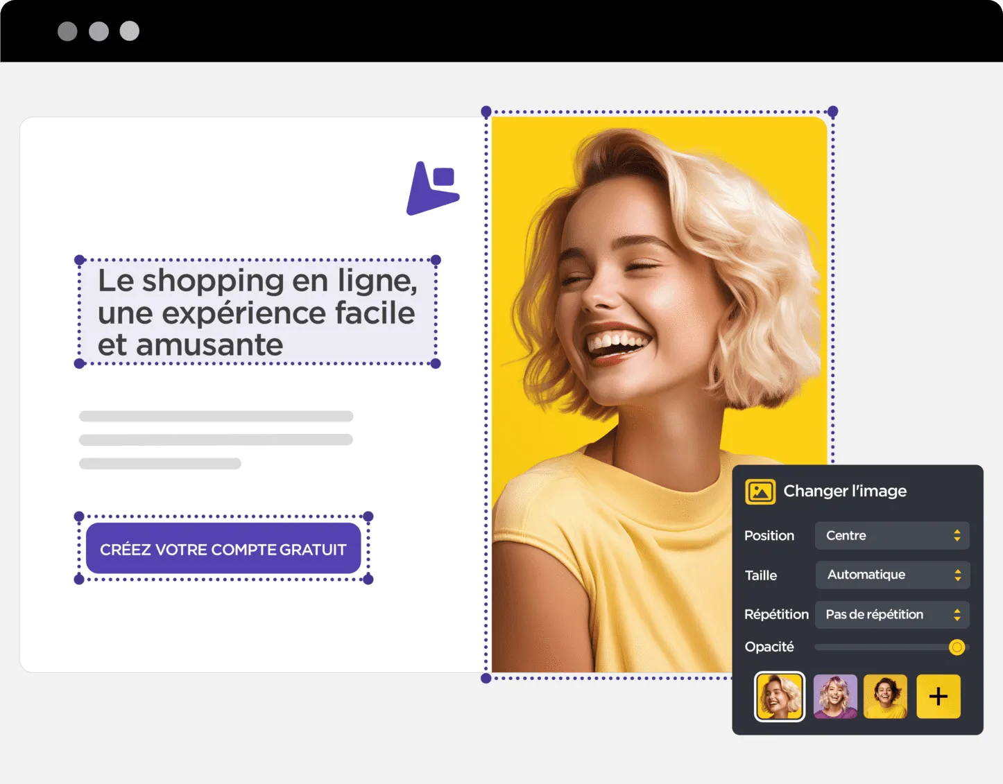 Illustration de personnalisation avec variables pour booster les conversions